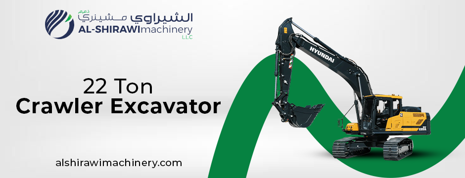 22 ton crawler excavator
