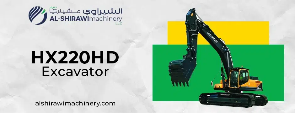 HX220HD excavator