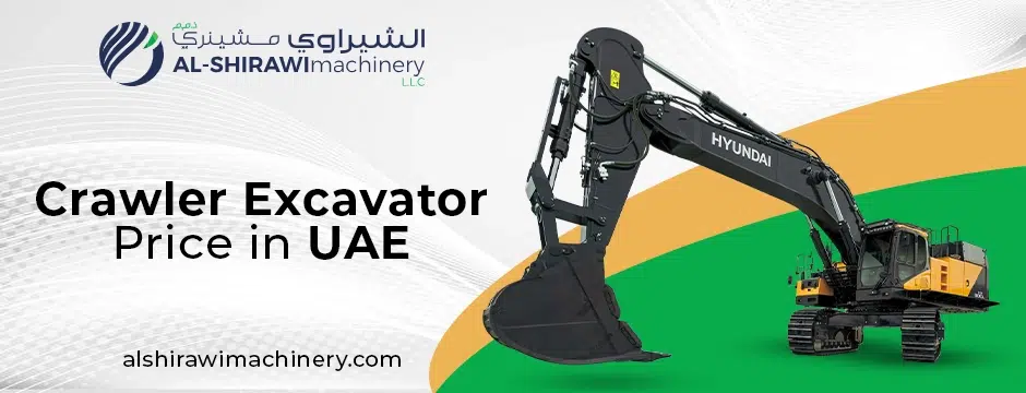 crawler excavator price in UAE