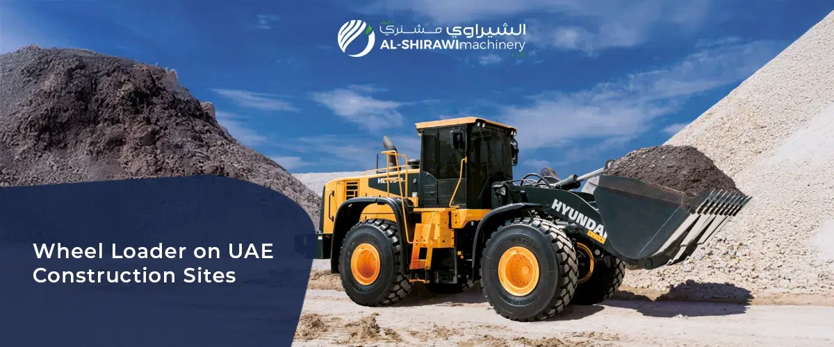 Wheel loader Designed for UAE Construction Conditions