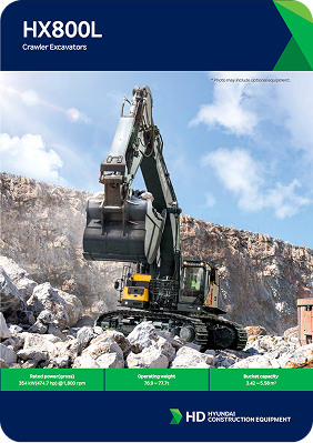 HX800LCrawler Excavator
