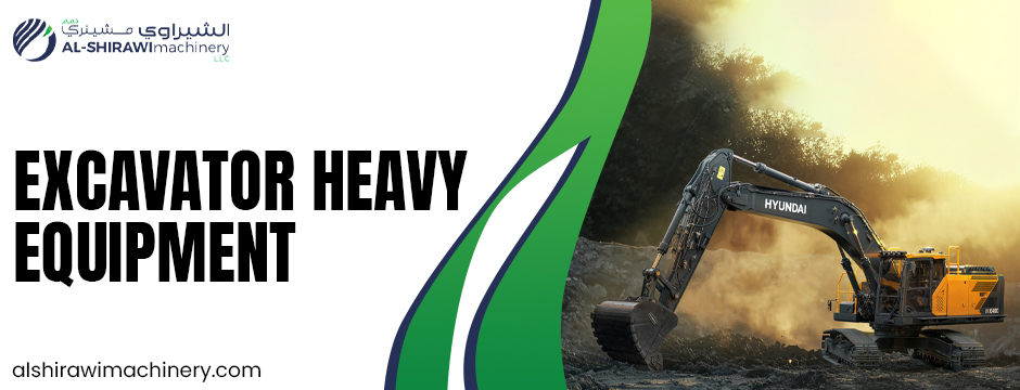 Excavator heavy equipment