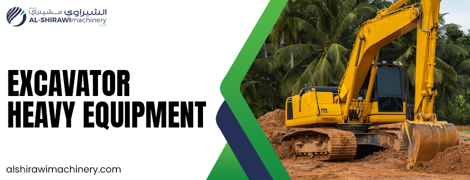 Excavator heavy equipment