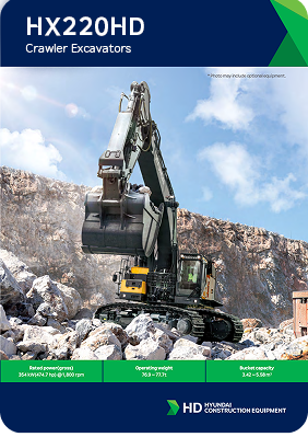 HX220HD Crawler Excavators