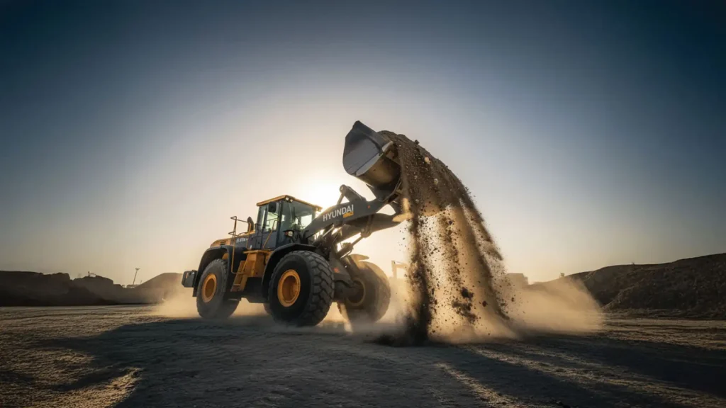 construction wheel loader in Dubai UAE