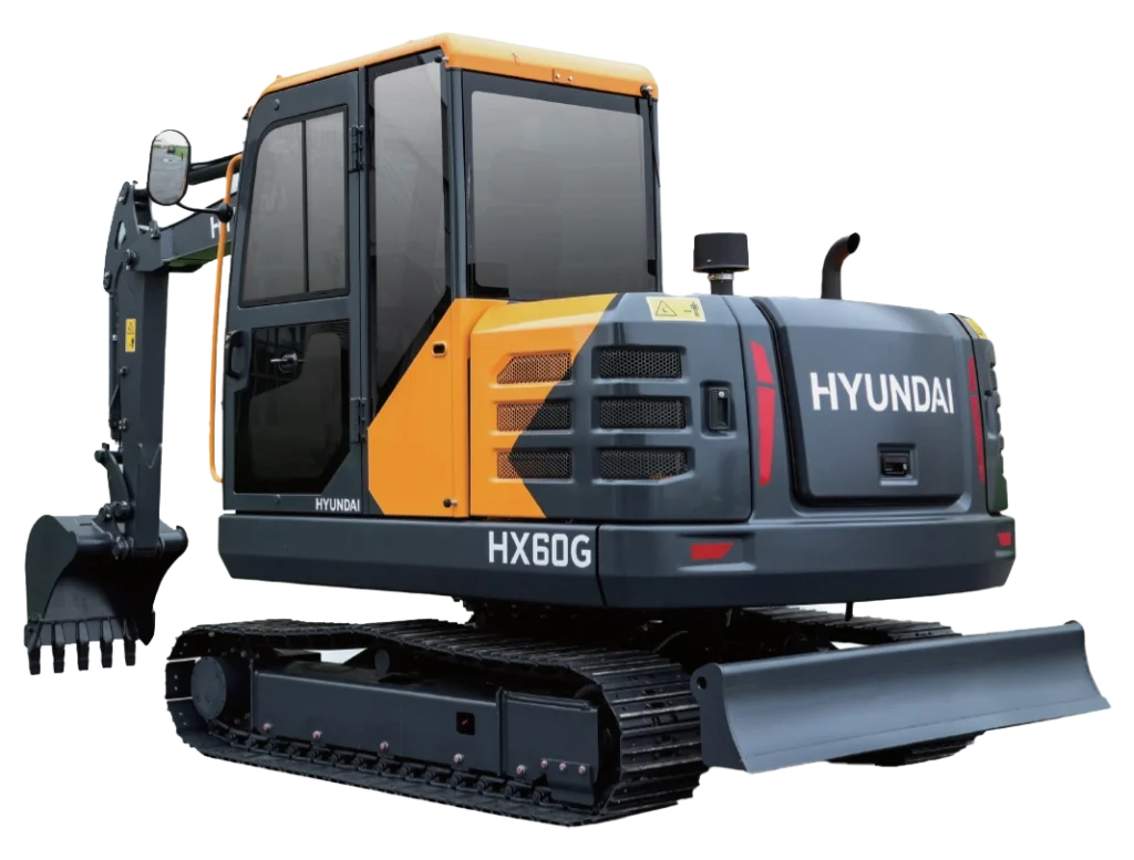 HX60G Compact Mini Excavator-1