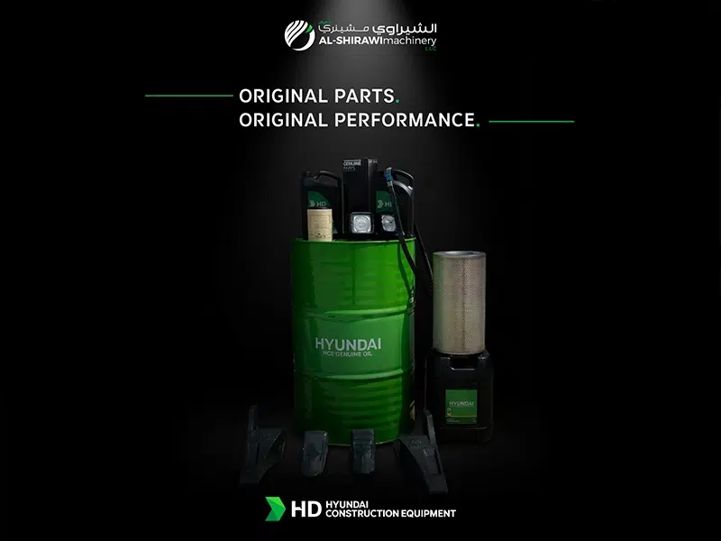 Hyundai equipment genuine spare parts Dubai