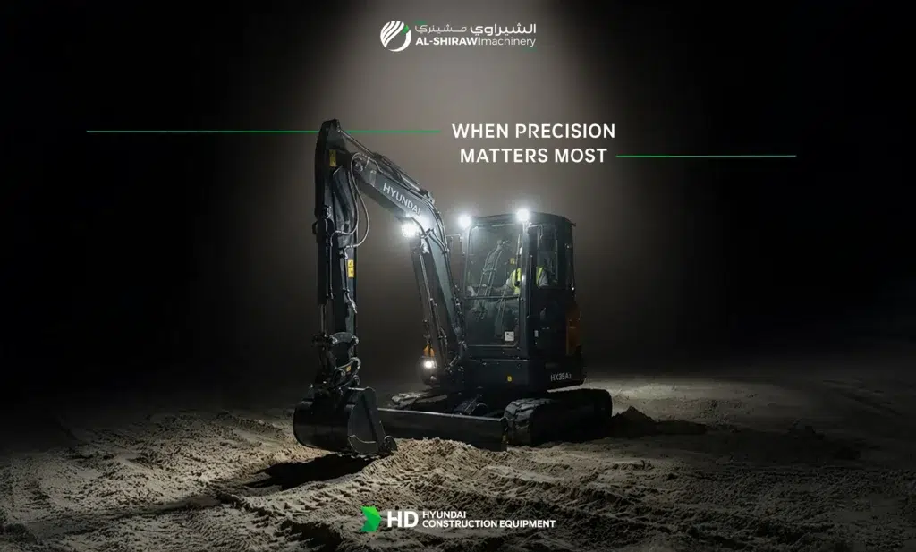 mini excavator dubai