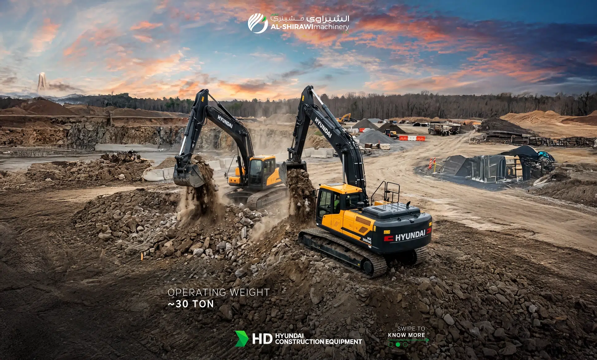 Heavy equipment in the UAE
