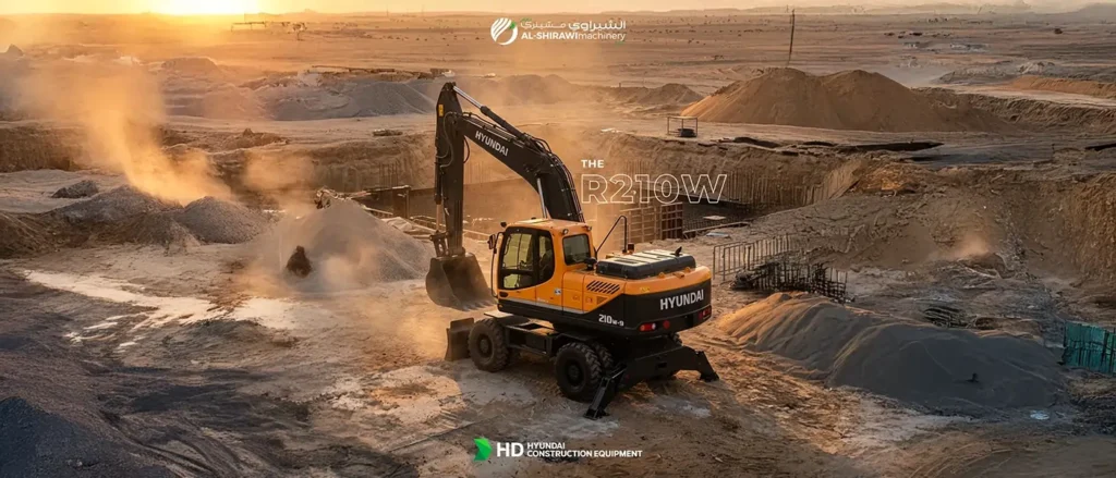 HD Hyundai Wheeled Excavator for Sale in UAE