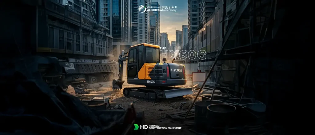 HD Hyundai mini excavator for sale in UAE
