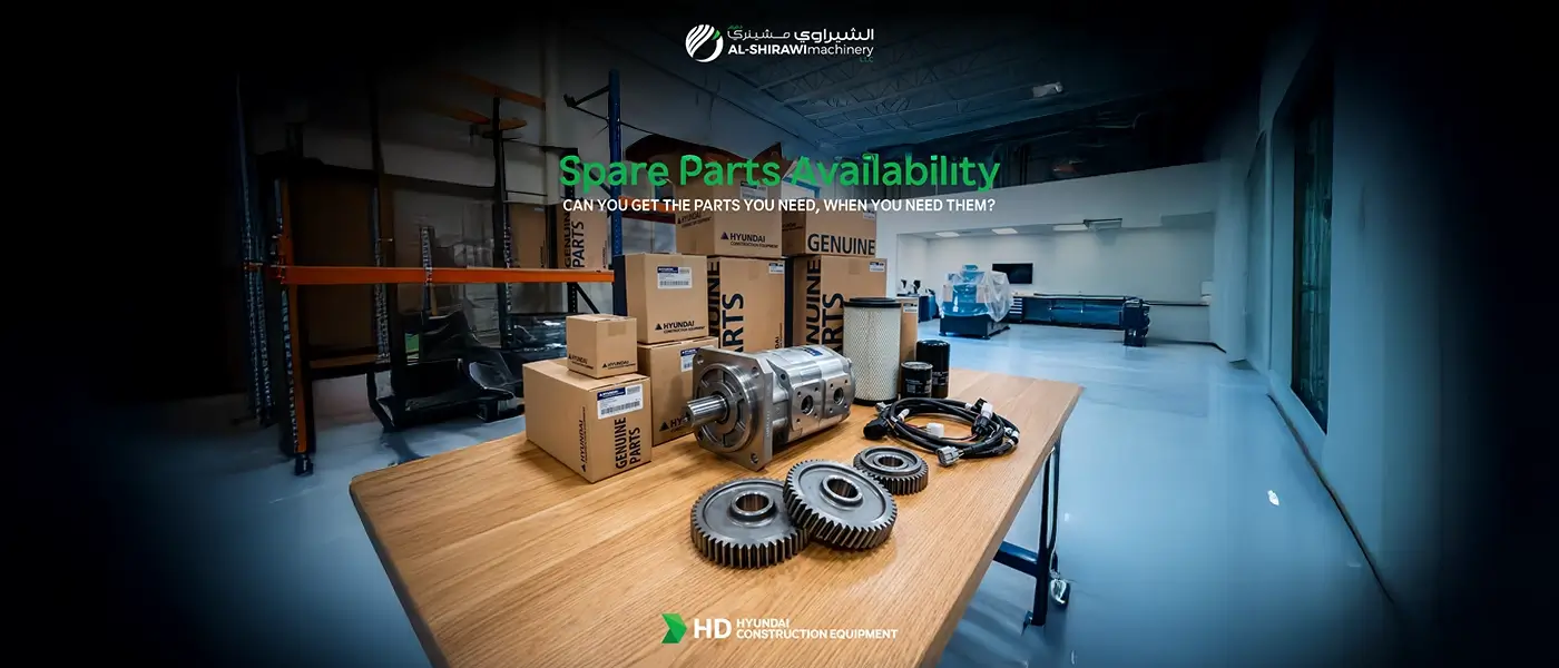 Genuine Hyundai Heavy Equipment Parts
