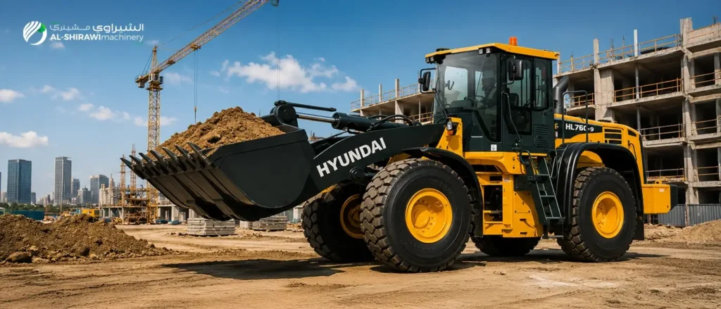 Hyundai HL760-9 wheel loader in UAE