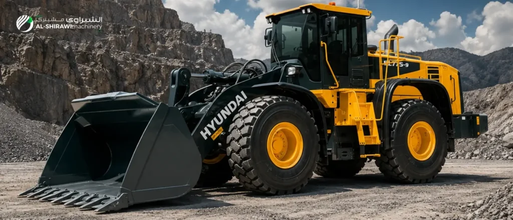Hyundai HL775-9 wheel loader in UAE