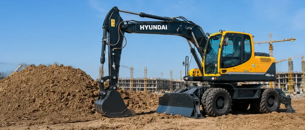 Hyundai Wheeled Excavators for Sale in UAE