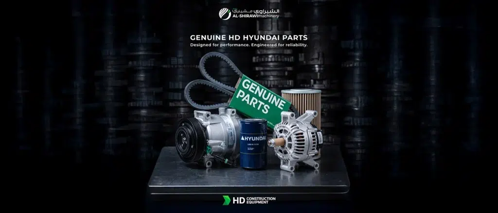 Hyundai heavy equipment genuine spare parts UAE