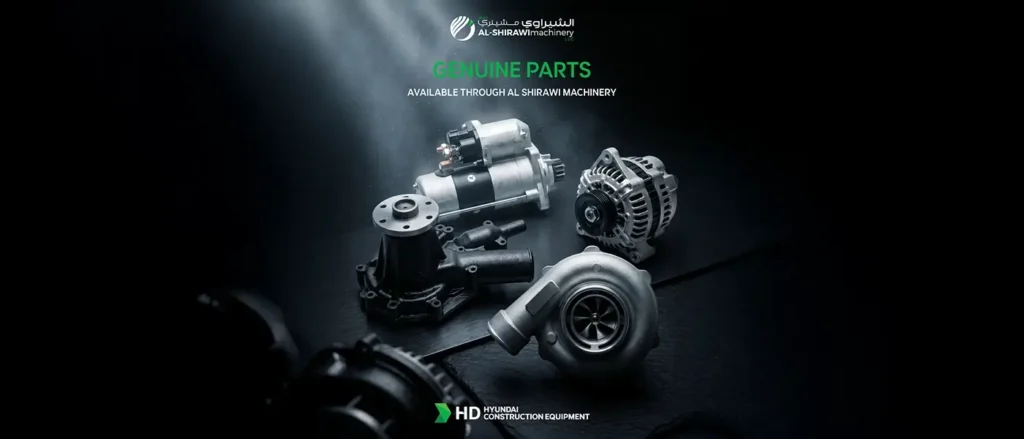 Right Spare Part for Your Hyundai Machine