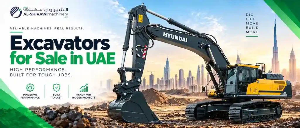 Excavators for Sale in UAE
