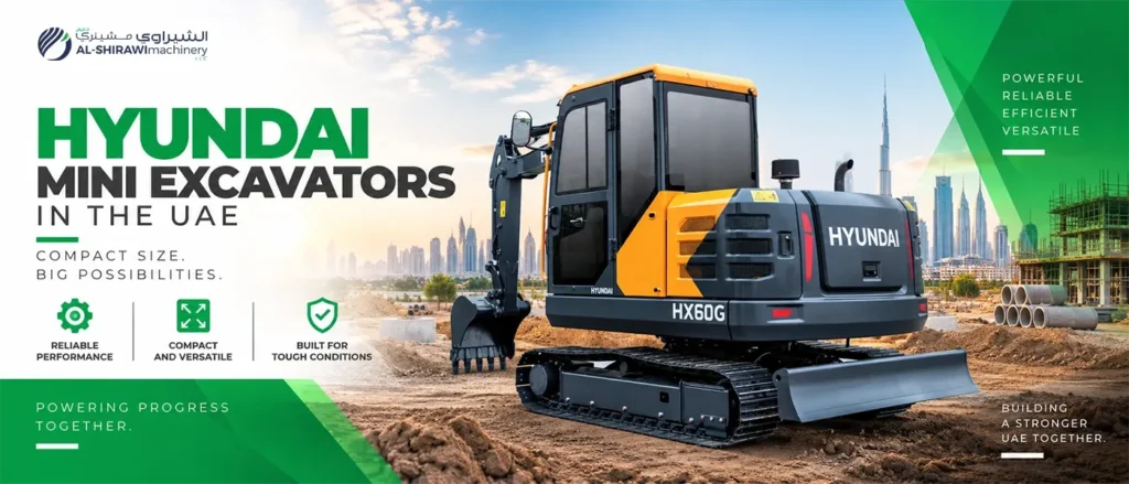 mini excavators UAE