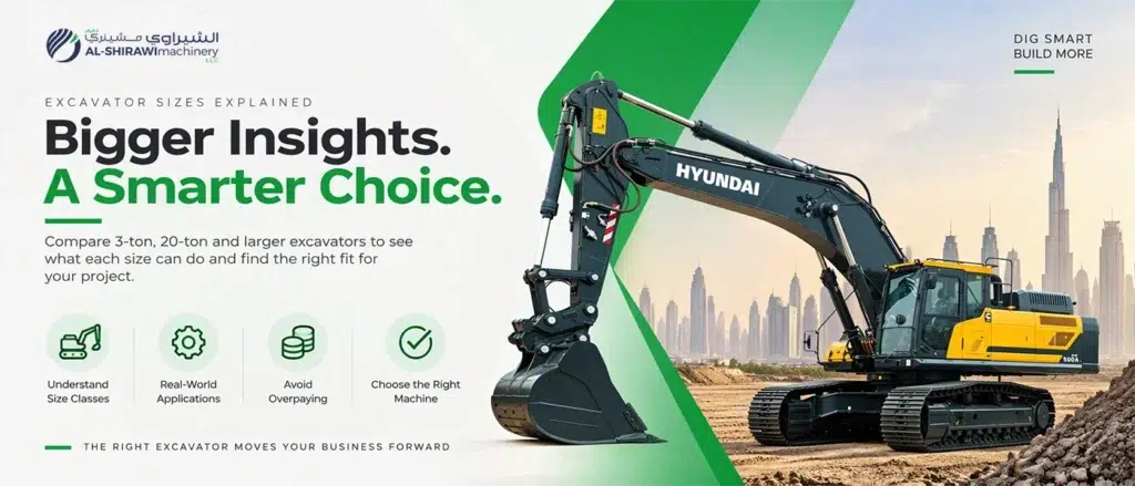 20 ton and Large Excavator