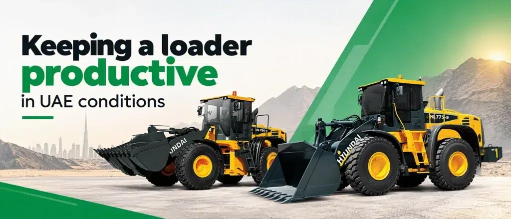 a loader productive in uae conditions